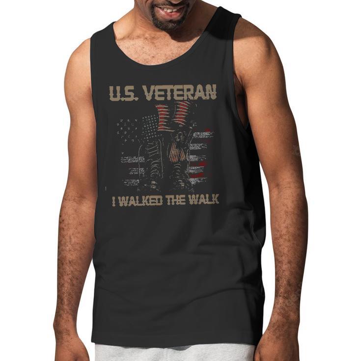 US Veteran I Walked The Walk Impression 2022 Gift Men Tank Top