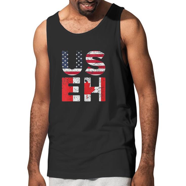 Usa Pride Us Flag Day Useh Canadian Canada Men Tank Top