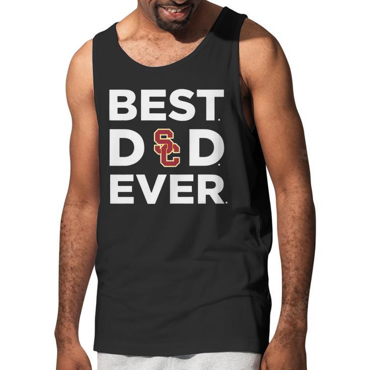 Usc Trojans_Best Dad Ever Men Tank Top