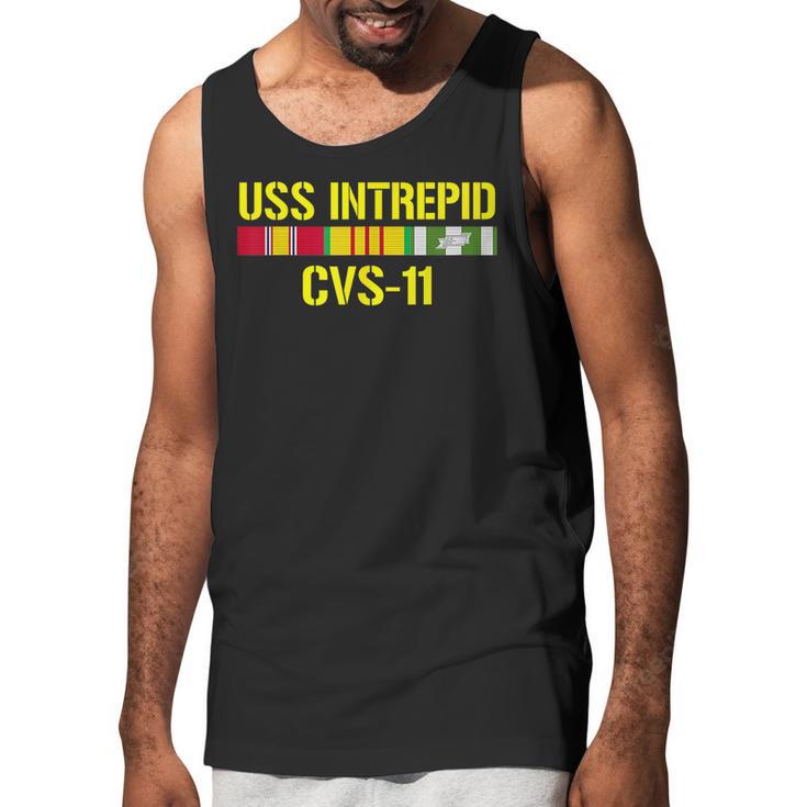 Uss Intrepid Cvs-11 Vietnam Veteran Memorial Day Men Tank Top