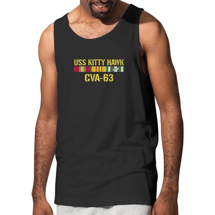 Uss Kitty Hawk Cva-63 Vietnam Veteran Men Tank Top