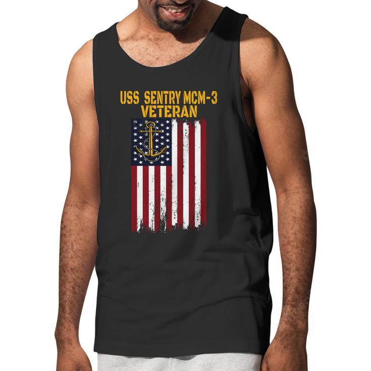 Uss Sentry Mcmgift3 Mine Countermeasures Ship Veterans Day Meaningful Gift Men Tank Top