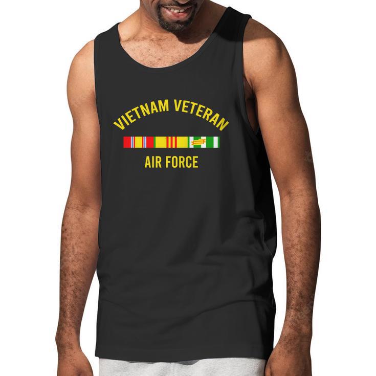 Vietnam Veteran Airforce Award Ribbon Bar Cool Soldier Gift Pullover Hoodie Men Tank Top