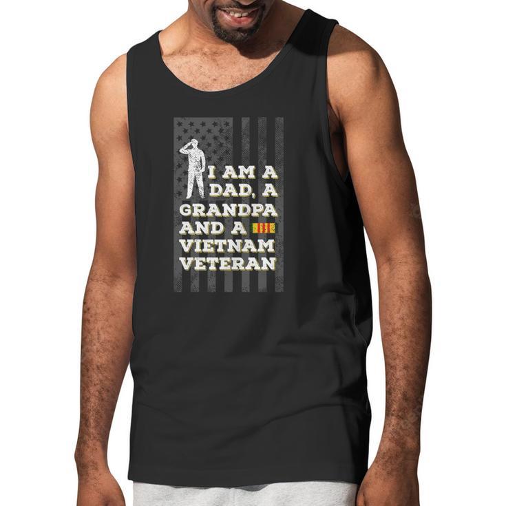 Vietnam Veteran For Grandpa Men Tank Top