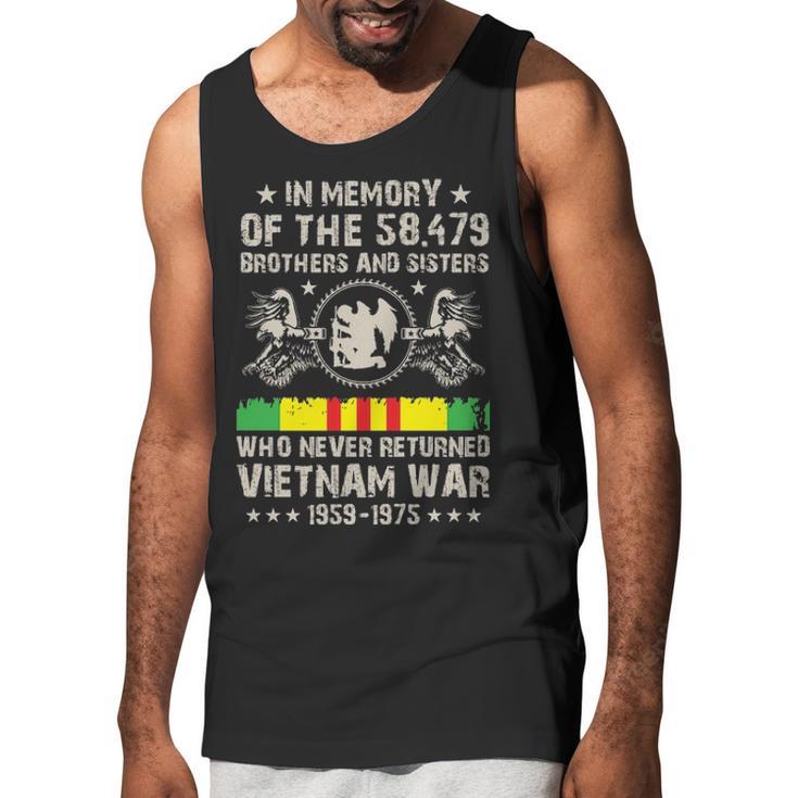 Vietnam Veteran In Memory The War Vietnam Men Tank Top