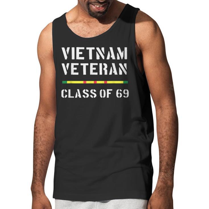 Vietnam Veteran Vet Ribbon Class Of 1969 69 Men Tank Top