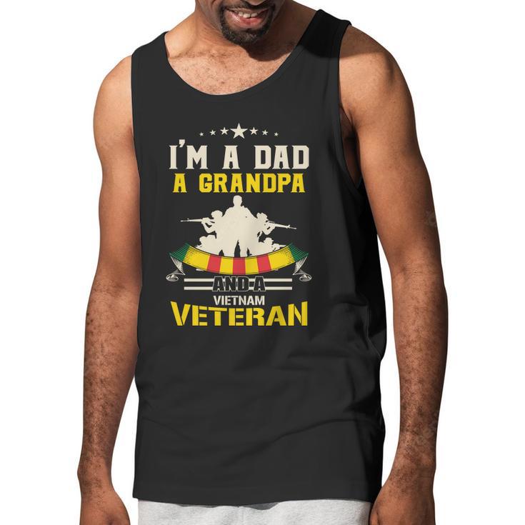 Vintage Dad Grandpa Vietnam Veteran Veteran Day Us Army Graphic Design Printed Casual Daily Basic Men Tank Top