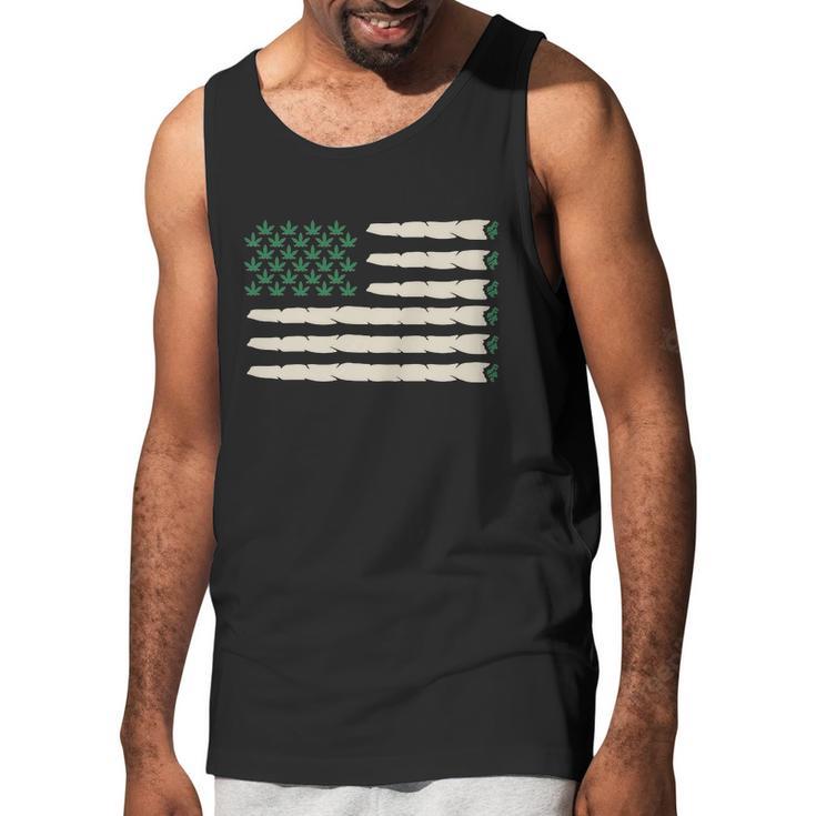 Weed Flag Men Tank Top