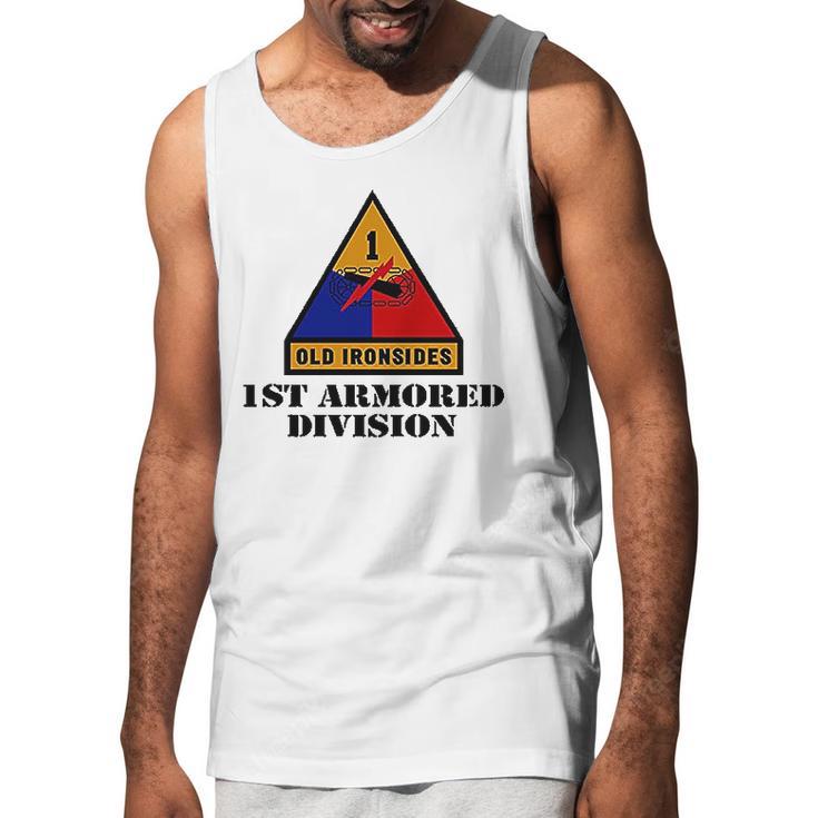 Army 1St Armored Division Full Color Veteran Men Tank Top