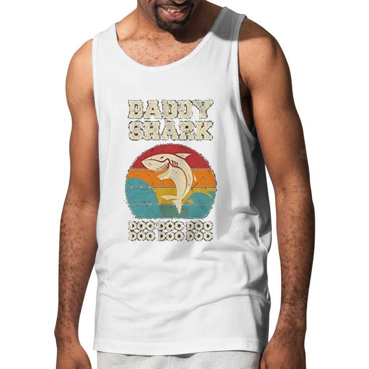 Become A Daddy Shark Men Tank Top