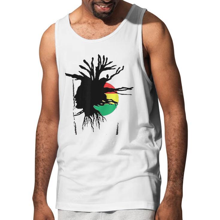 Dreads Ethiopian Flag Men Tank Top