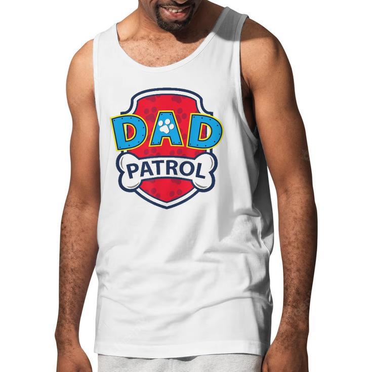 Funny Dad Patrol - Dog Dad Men Tank Top