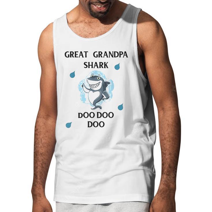 Great Grandpa Gift Shark Doo Doo Doo Men Tank Top