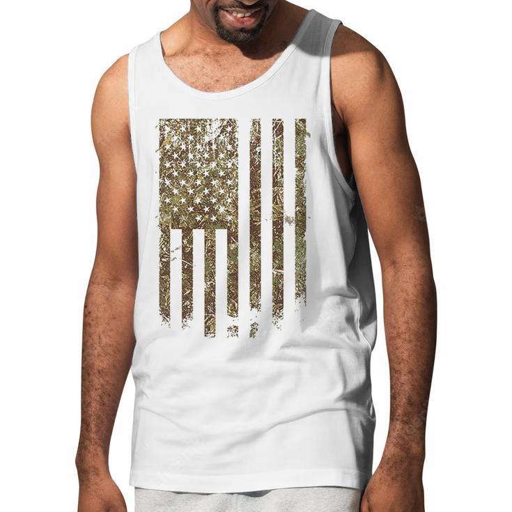 Grunt Style Outdoors Camo Flag Men Tank Top