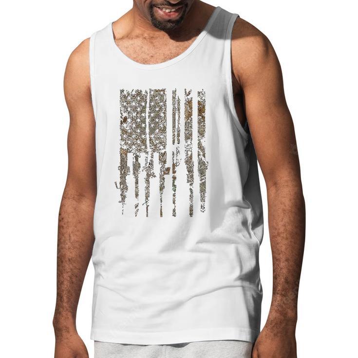 Grunt Style Realtree Edge Rifle Flag Men Tank Top