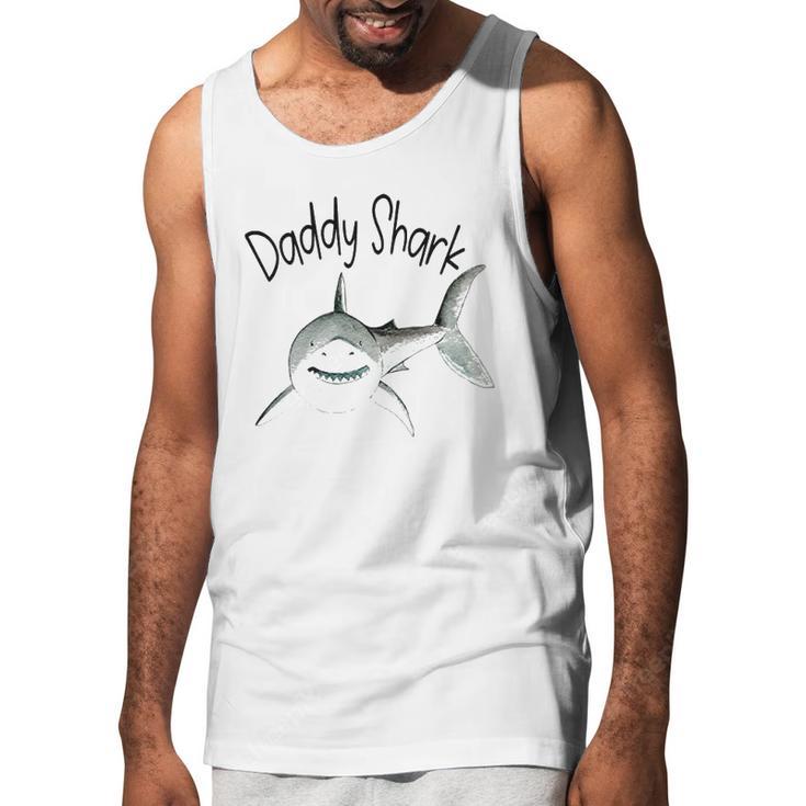 I Love Daddy Shark Men Tank Top