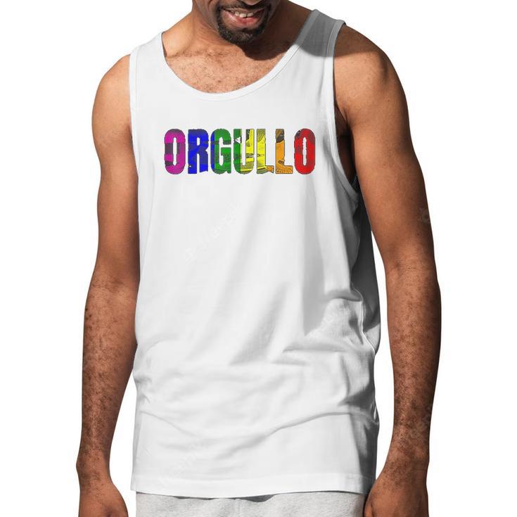 Orgullo Flag Lgbtq For Pride 2019 Men Tank Top