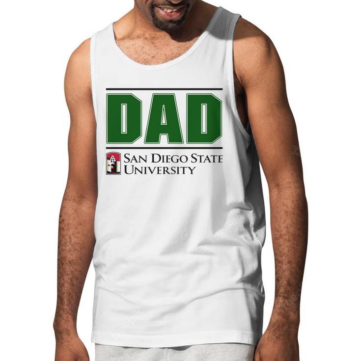 San Diego State University Proud Dad Parents Day Men Tank Top