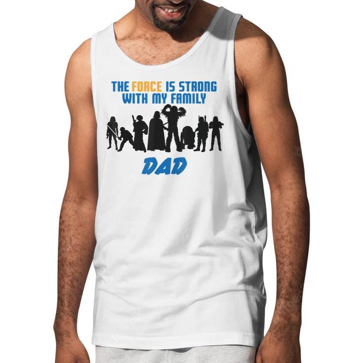 Star Wars The Force Matching Family Dad T-Shirt Men Tank Top