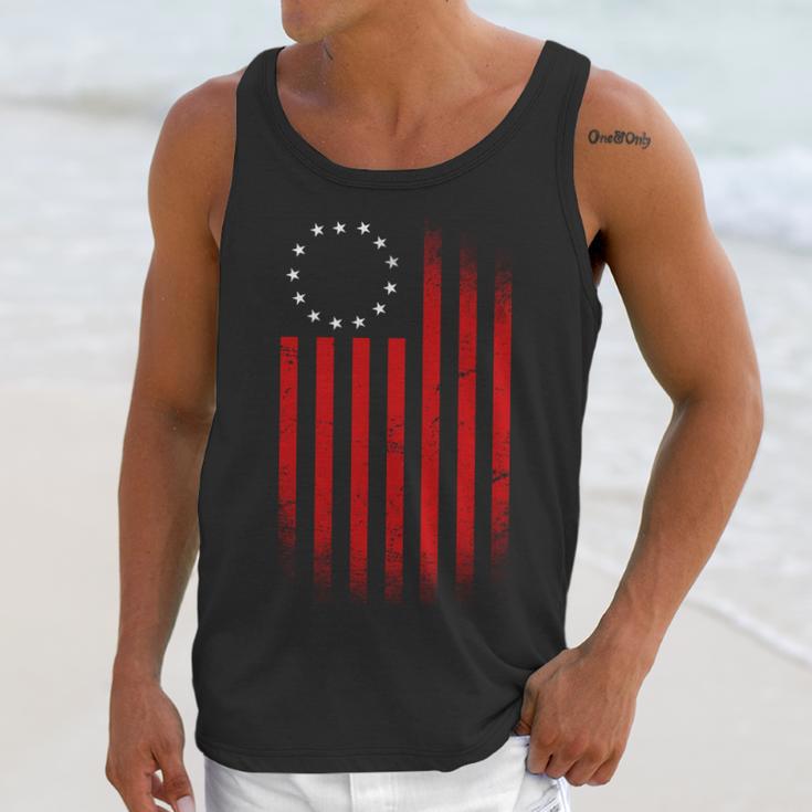 13 Colonies Betty Ross Vintage Flag Men Tank Top