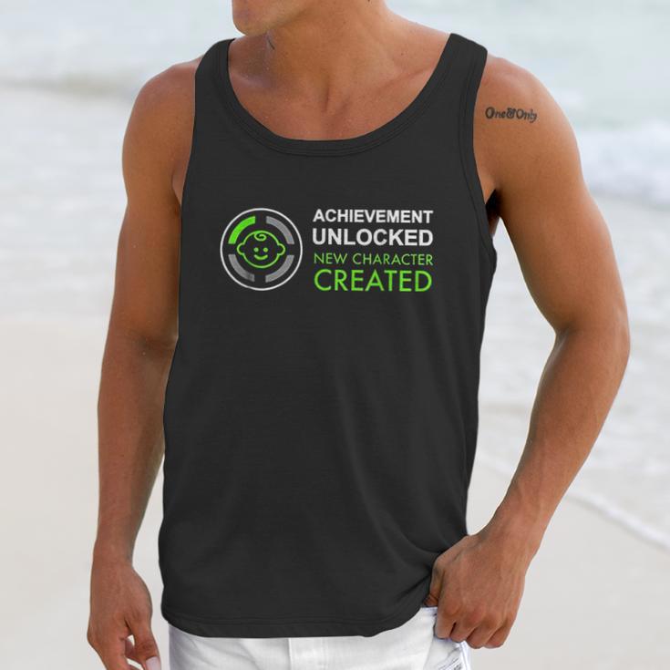 1St Fathers Day Achievement Unlocked Fatherhood Men Tank Top