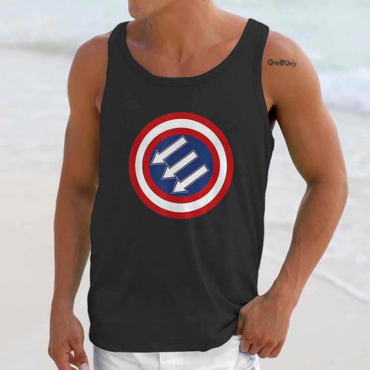 American Iron Front Retro Vintage Symbol Usa Flag Gifts Men Tank Top