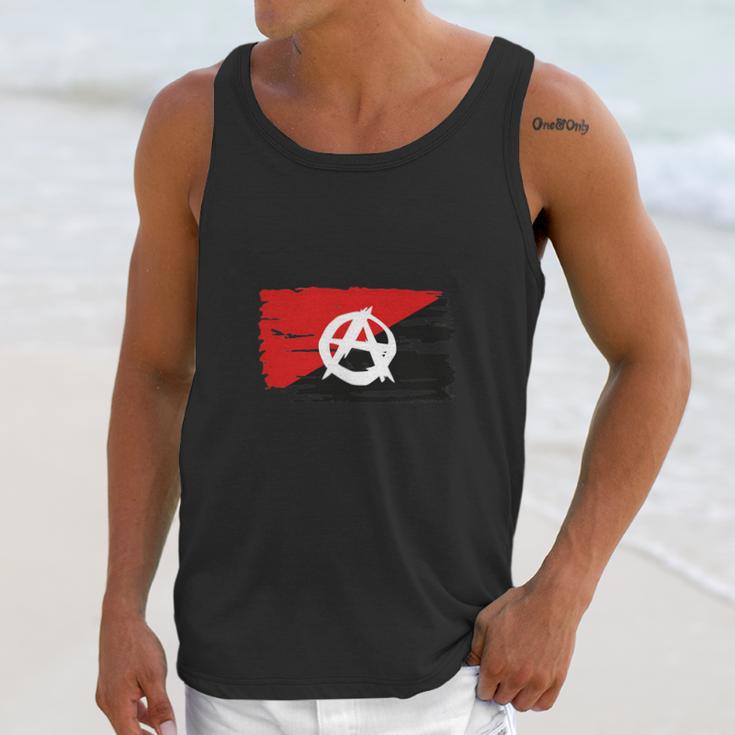 Anarchy Anarchist Flag Men Tank Top