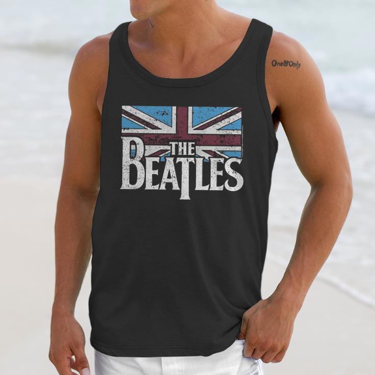 The Beatles British Flag Men Tank Top