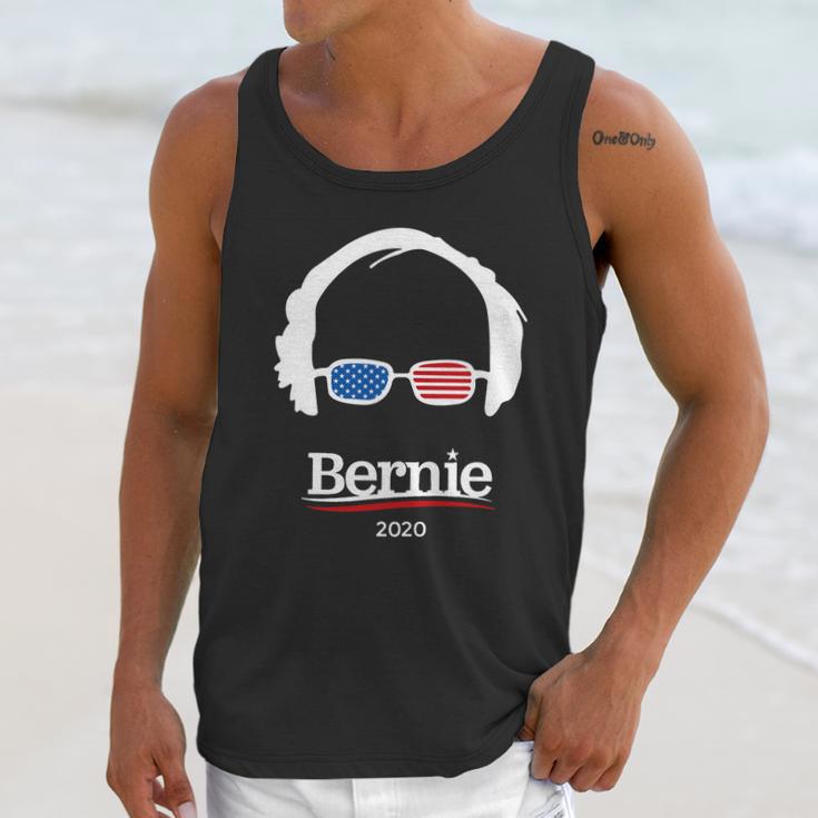 Bernie Sanders 2020 America Flag Men Tank Top