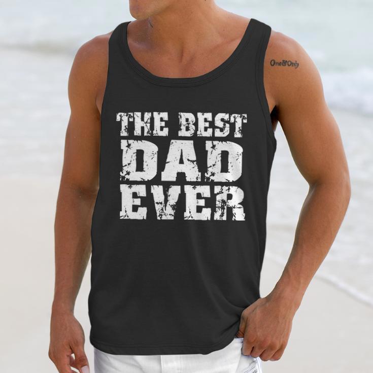 Best Dad Ever Block Logo Men Tank Top