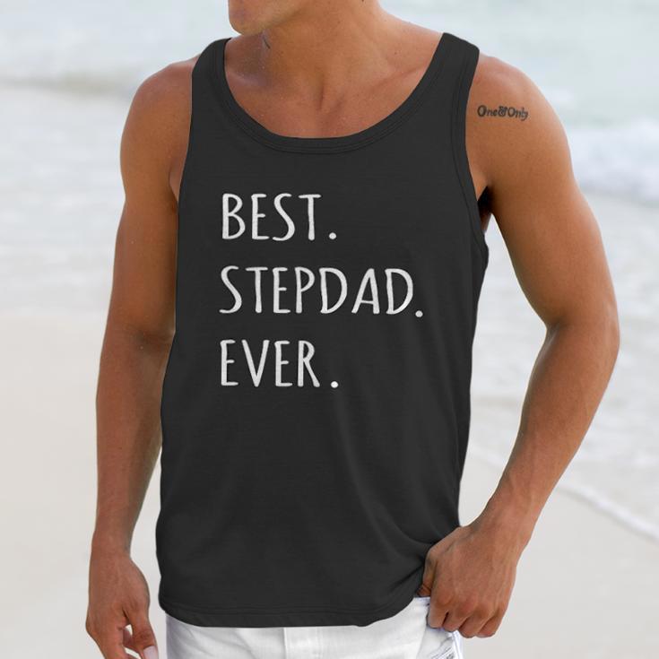 Best Stepdad Ever Capital Letter Step Dad Men Tank Top