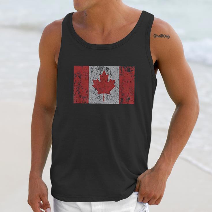 Canadian Flag Maple Leaf Canada Toronto Montreal Men Tank Top