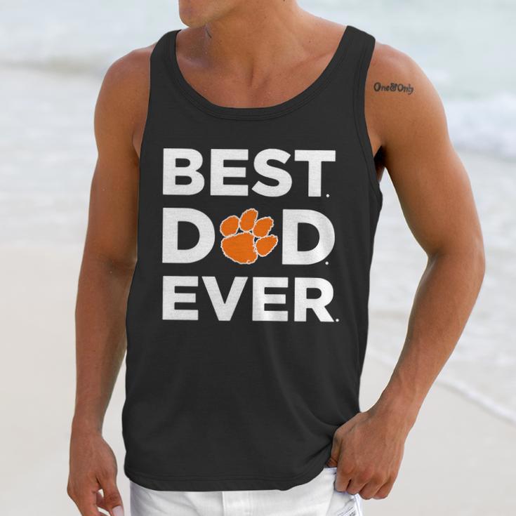 Clemson Tigers_Best Dad Ever Men Tank Top