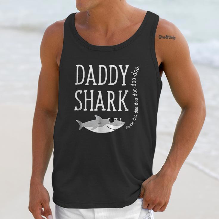 Cool Daddy Shark Men Tank Top