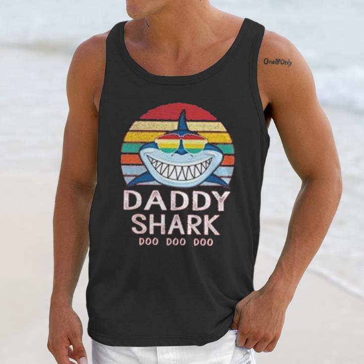 Daddy Shark For Dad Men Tank Top