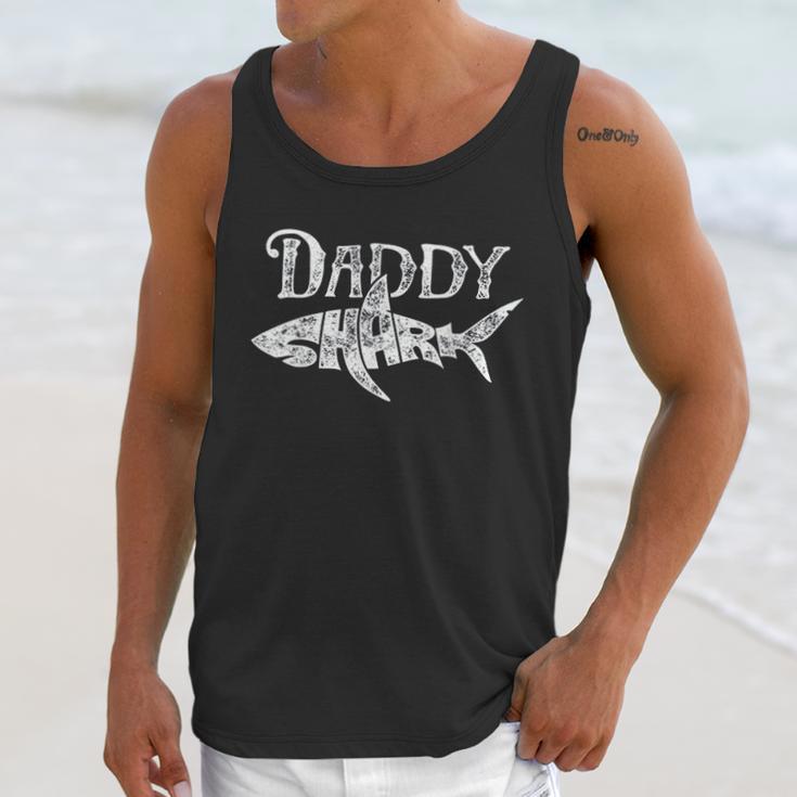 Daddy Shark Matching Best Dad Gift Men Tank Top