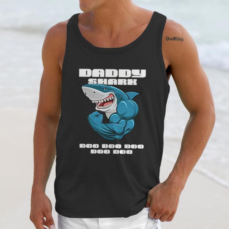 Daddy Shark Strength Men Tank Top