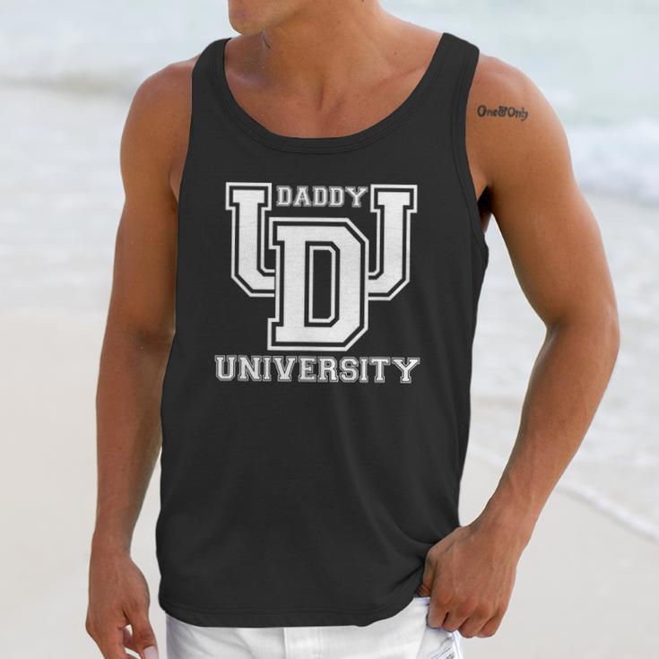 Mens Daddy University New Dad Fathers Day Best Father Ever Men Tank Top