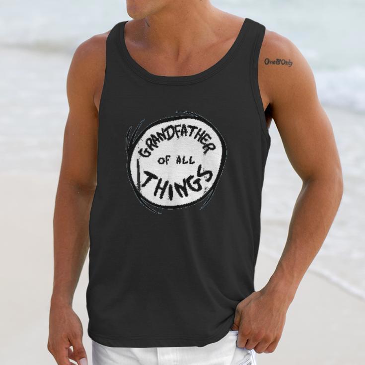 Dr Seuss Grandfather Of All Things Emblem Men Tank Top