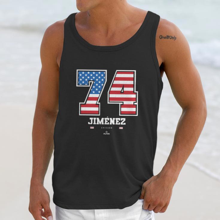 Eloy Jimenez Us Flag Number Men Tank Top