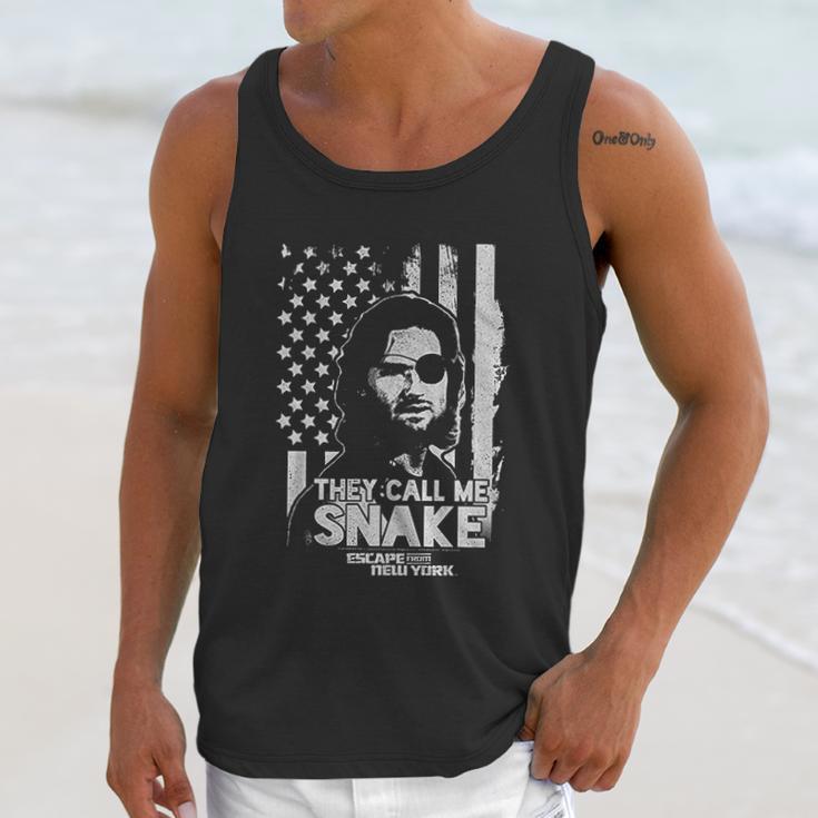 Escape From New York Snake Flag Men Tank Top