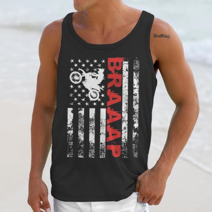 Father S Day Black Braaap Vintage Usa American Flag Men Tank Top