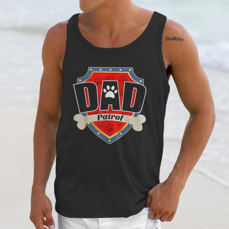 Funny Dad Patrol Men Tank Top