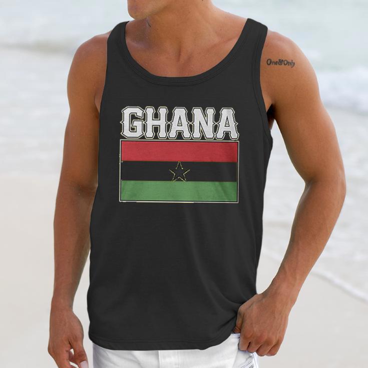 Ghanaian Flag Love Home Men Tank Top