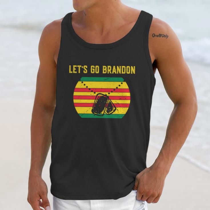 Lets Go Brandon Funny Conservative Anti Biden Vietnam Veteran Graphic Design Printed Casual Daily Basic Men Tank Top