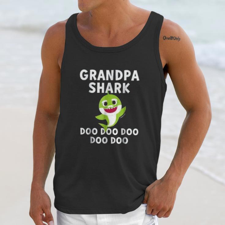 Grandpa Shark Doo Doo Doo Baby Shark Men Tank Top