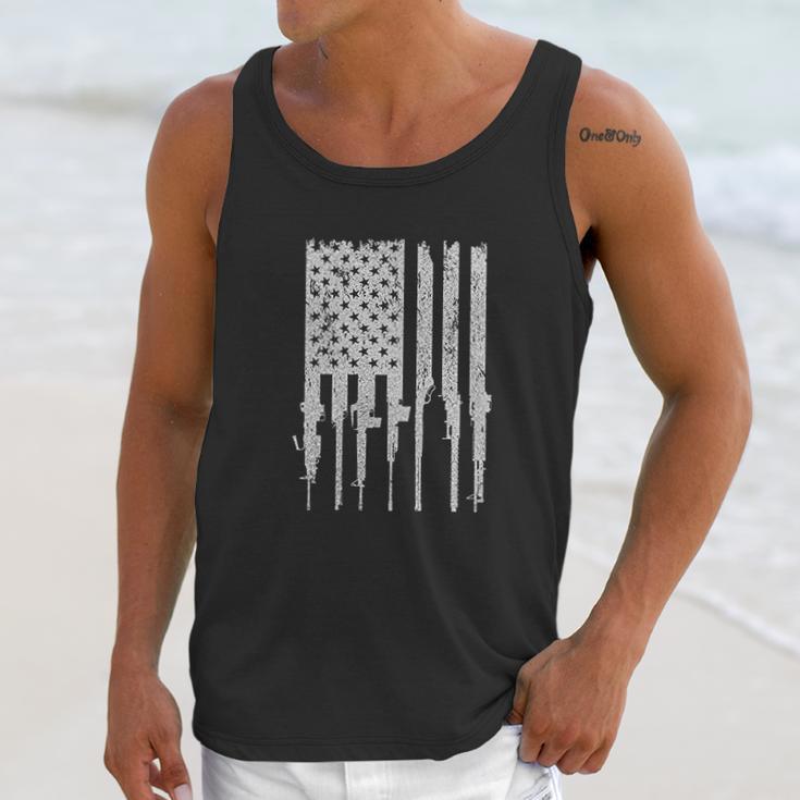 Grunt Style Rifle Flag Mens Men Tank Top