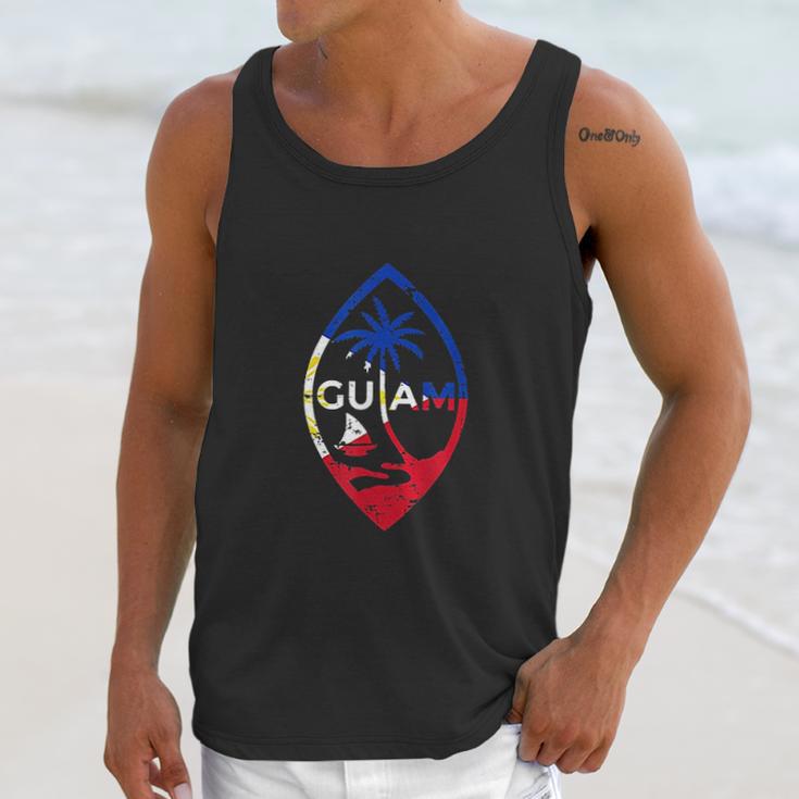 Guam Filipino Pinoy Chamorro Pride Flag Unique Gift Men Tank Top