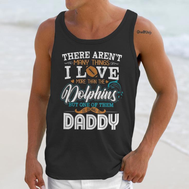 I Love Baseball And Dolphin Being A Daddy Men Tank Top