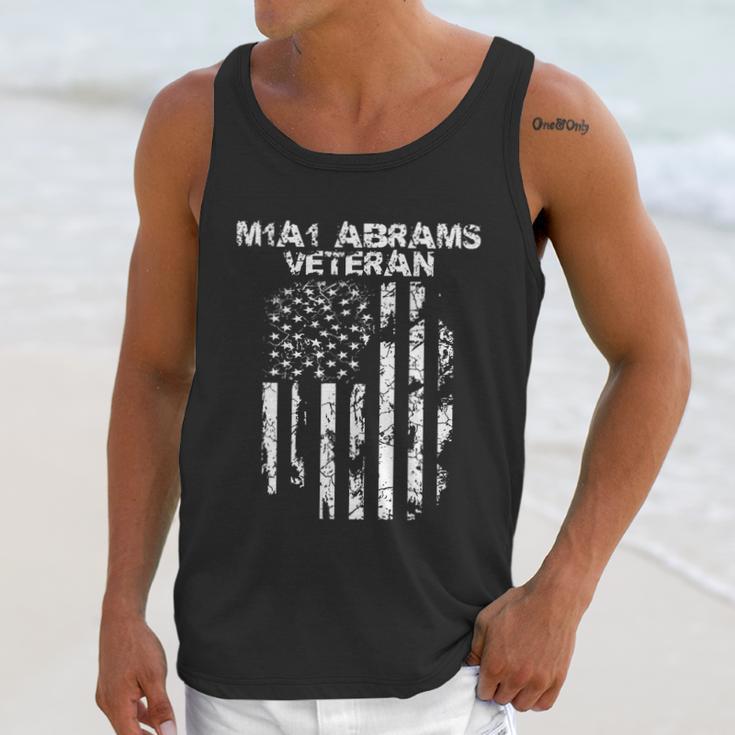 M1a1 Abrams Tank Veteran Graphic Design Printed Casual Daily Basic Men Tank Top